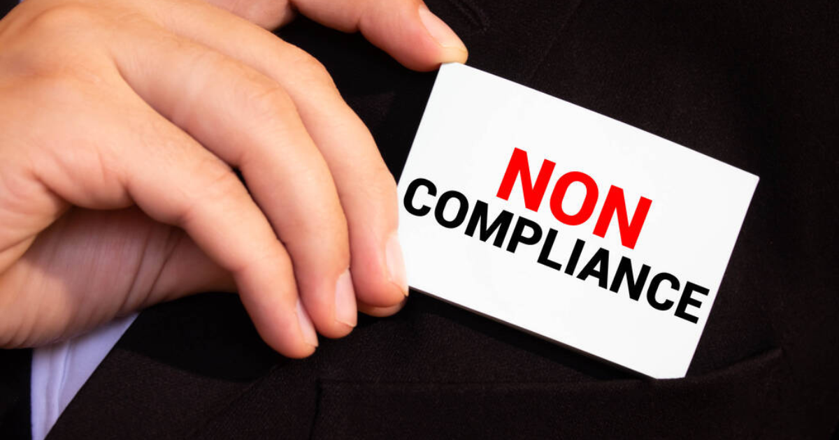 penalties for noncompliance